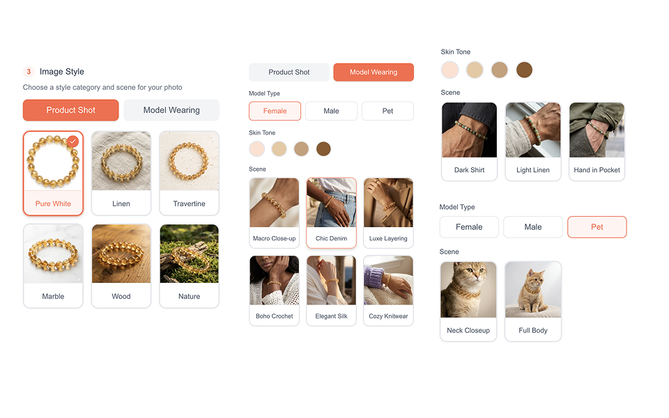 Step 02: Choose Your Style